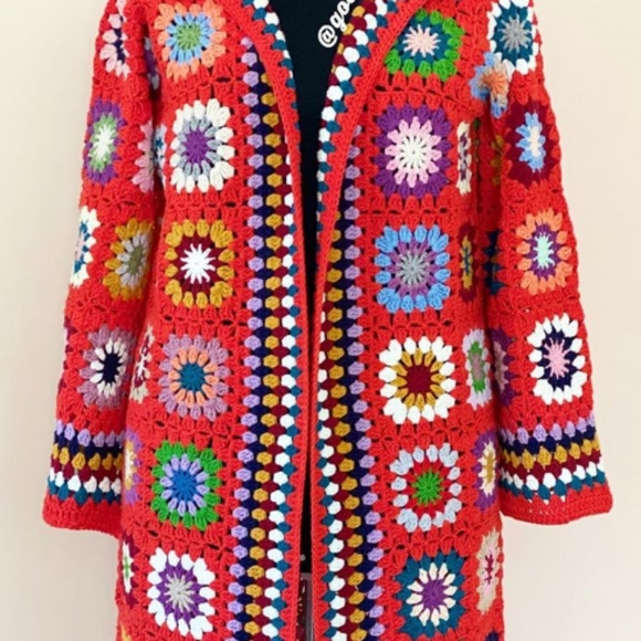 Granny square cardigan - Picture 9 of 10